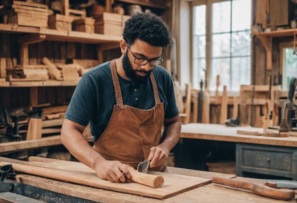 Saroni Davis, ébéniste à Bruxelles